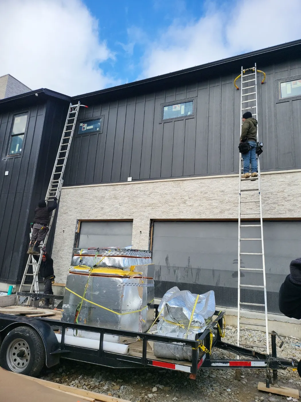 Flashing and seam work in Arcadia